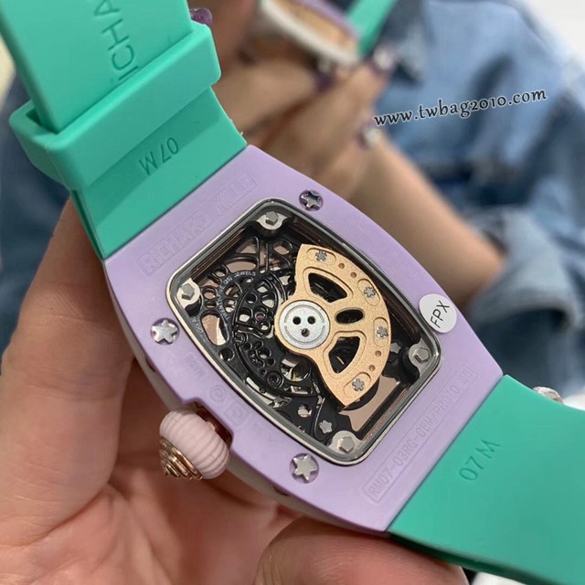 理查德米勒女士腕表 RichardMille糖果棉花糖 最新爆款bon bon系列複刻女表  gjs1838